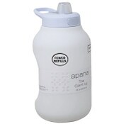 Wholesale - 74oz BRIGHT WHITE OPAQUE JMB JUG W/LOCKING LID APANA C/P 12, UPC: 193242515361